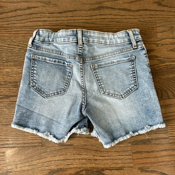 Denim Distressed Girls Shorts - Picture 4 of 4